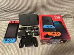 Nintendo Switch 本体 ネオンブルー ネオンレッド ケース付き - メルカリ
