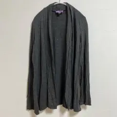 大きめ✨ Trinknology【1X】トリンノロジー グレー カーディガン