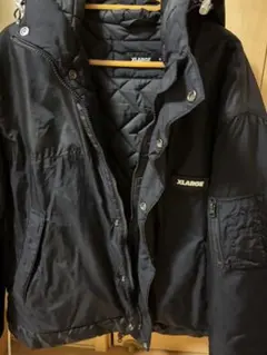 XLARGE ブラック ダウンジャケット Mサイズ