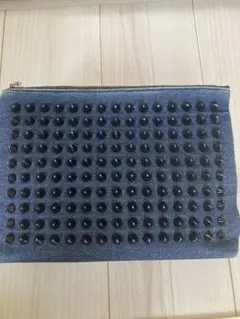 DIAVEL ディアベル　デニム スタッズ クラッチバッグ♡