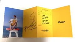 BTS Jimin Butter メッセージカード