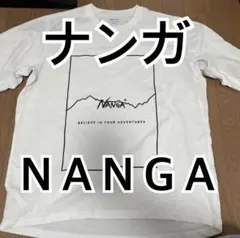 NANGA Tシャツ ホワイト XL