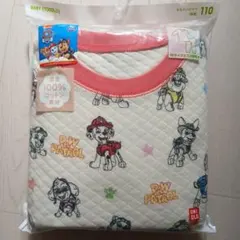 110センチ　定価2290円　ユニクロ　長袖 パウパトロール　キルトパジャマ