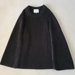 3.1 Phillip Lim ニットポンチョ 黒 XSサイズ