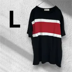 back number半袖Tシャツ 黒/赤/白　Lサイズ　大き目