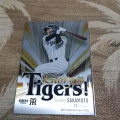 BBM2026阪神タイガース 坂本誠志郞【Glory to Tigers】