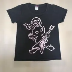 ALGONQUINS　アルゴンキン Tシャツ ギター うさぎ ブラックWLサイズのサムネイル