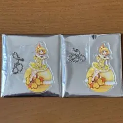 フレッシュプリキュア キュアパイン アクリルキーホルダー オーナメント2個セット