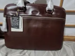 ULTIMA ビジネスバッグ ブラウン 28×21×16cm