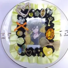 ホイップデコ トレカケース 黄色 黒