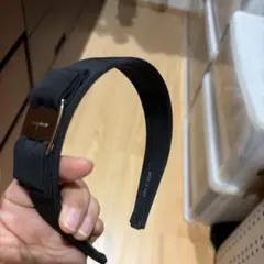 Salvatore Ferragamo ヴァラ カチューシャ ブラックのサムネイル