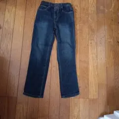 MILDCLUB ダークブルー ストレートデニムパンツ