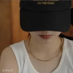 ネックレス ステンレス 金属アレルギー チョーカー メタルチョーカー