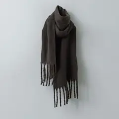 新品未使用WYM LIDNM BLUSHED FLUFFYLONGMUFFLER