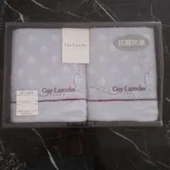 新品Guy Laroche ウォッシュタオル 2枚セット浅い紫色のサムネイル