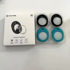 新品未使用　SYNCWIRE AirTagケースエアタグケース4パック⭐️