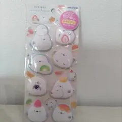 確実正規品KAMIO JAPAN もーっともっちりシール　シマエナガ