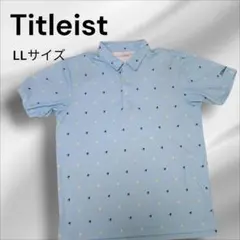 Titleist タイトリスト ゴルフ ポロシャツ 総柄 LLサイズのサムネイル