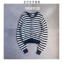 【2025／美品✨】DEMYLEE コットンニット カーディガン ボタン