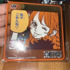 ワンピースジャンプカフェ ジャンプショップ北京限定特典 アクリルコースター　ナミ