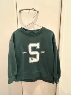 スヌーピー　ロゴ トレーナー 110 breeze petit main GU