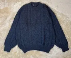 TIVOLI aran アランニット　フィッシャーマン　ウール　セーター
