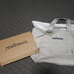 新品ニューヨーカー 大容量 マルチトート