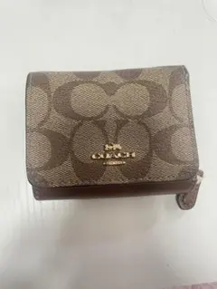 COACH モノグラム 三つ折り財布