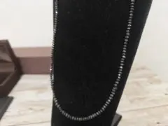 ✨gstv K18WGブラックダイヤモンドネックレス25ct✨ - メルカリ