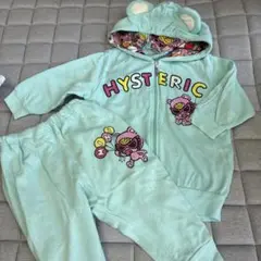 HYSTERIC ミントグリーン セットアップ80㎝
