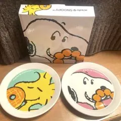 スヌーピー　お皿２枚セット