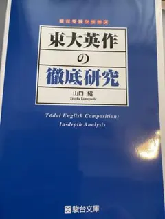 駿台テキスト　和文英訳S通年&入試英作の徹底研究 山口紹　2018年 駿台テキスト 和文英訳S通年&入試英作の徹底研究 山口紹 2018年