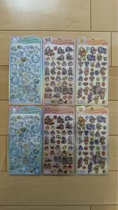 サンリオ ポチャッコ チップとデール プーさん うるちゅる POP SEAL