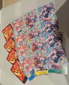 プロモ各4枚を4セット　ヒロインズ　交流会　ナミ　ロビン　ボニー　ドン