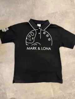 MARK & LONA ポロシャツ スカルロゴ ブラック 38 - メルカリ
