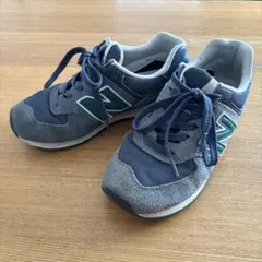 New Balance 574 U574NG 24.5cm ネイビー