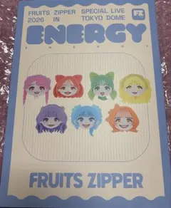 【ナンバー入り】FRUITS ZIPPER 東京ドーム　写真集