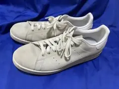 adidas Stan Smith ホワイトライトグレー スエード