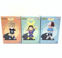 僕のヒーローアカデミアちあぴこフィギュア 緑谷出久 爆豪勝己 轟焦凍