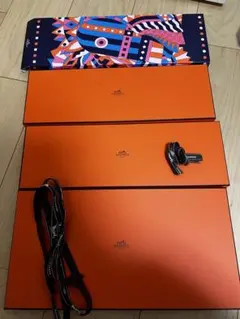 HERMES オレンジボックス リボンセット