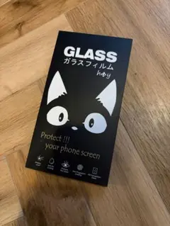 猫デザイン ガラスフィルム