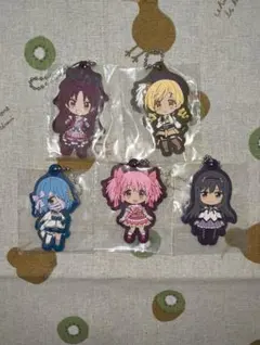 アニプレックスくじ まどマギ H賞 ラバーチャーム コンプリートセット