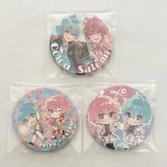 すとぷり さところ ペア缶バッジ 3点