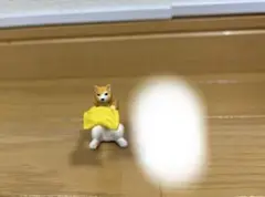 どうぶつサウナ　芝犬　ガチャガチャ