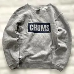 CHUMS チャムス トレーナー グレー Kids XL裏起毛