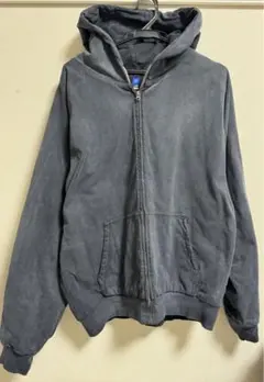 YEEZY GAP ZIP UP HOODIE POETIC BLACK XL