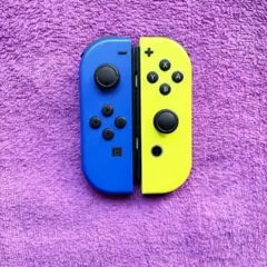 ジョイコン 純正 ブルー ネオンイエロー 左右セット B1j-8 【美品】