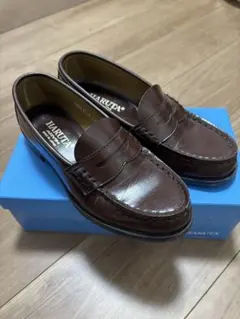 HARUTA ブラウン ローファー　23.5cm