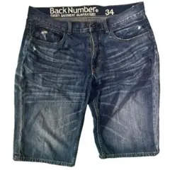 Back Number ダメージデニム 34