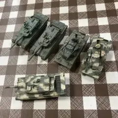 陸上自衛隊 戦車5両セット